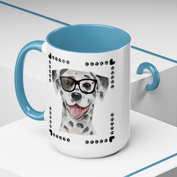 Geeky Good Dalmatian Accent Coffee Mug