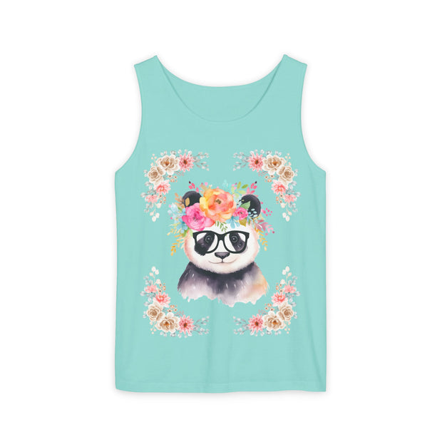 Geeky Goddess Panda Unisex Tank Top