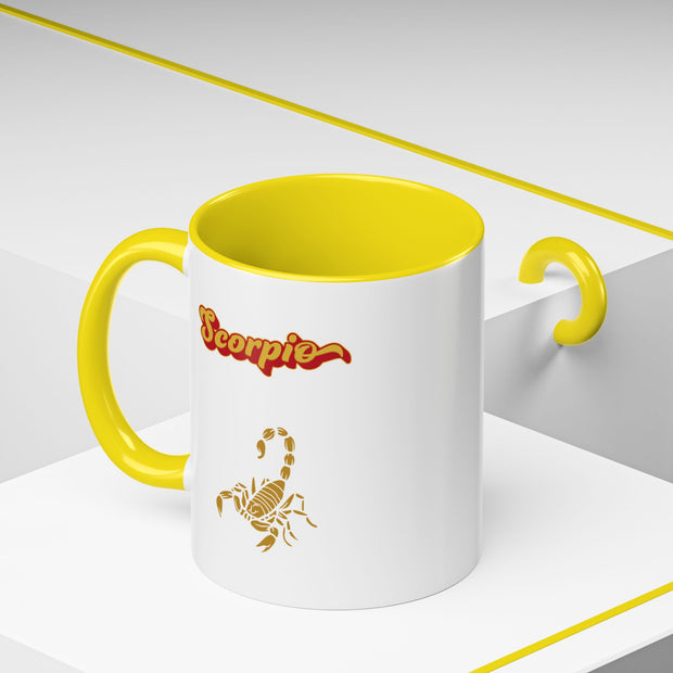 'Scorpio' Accent Coffee Mug
