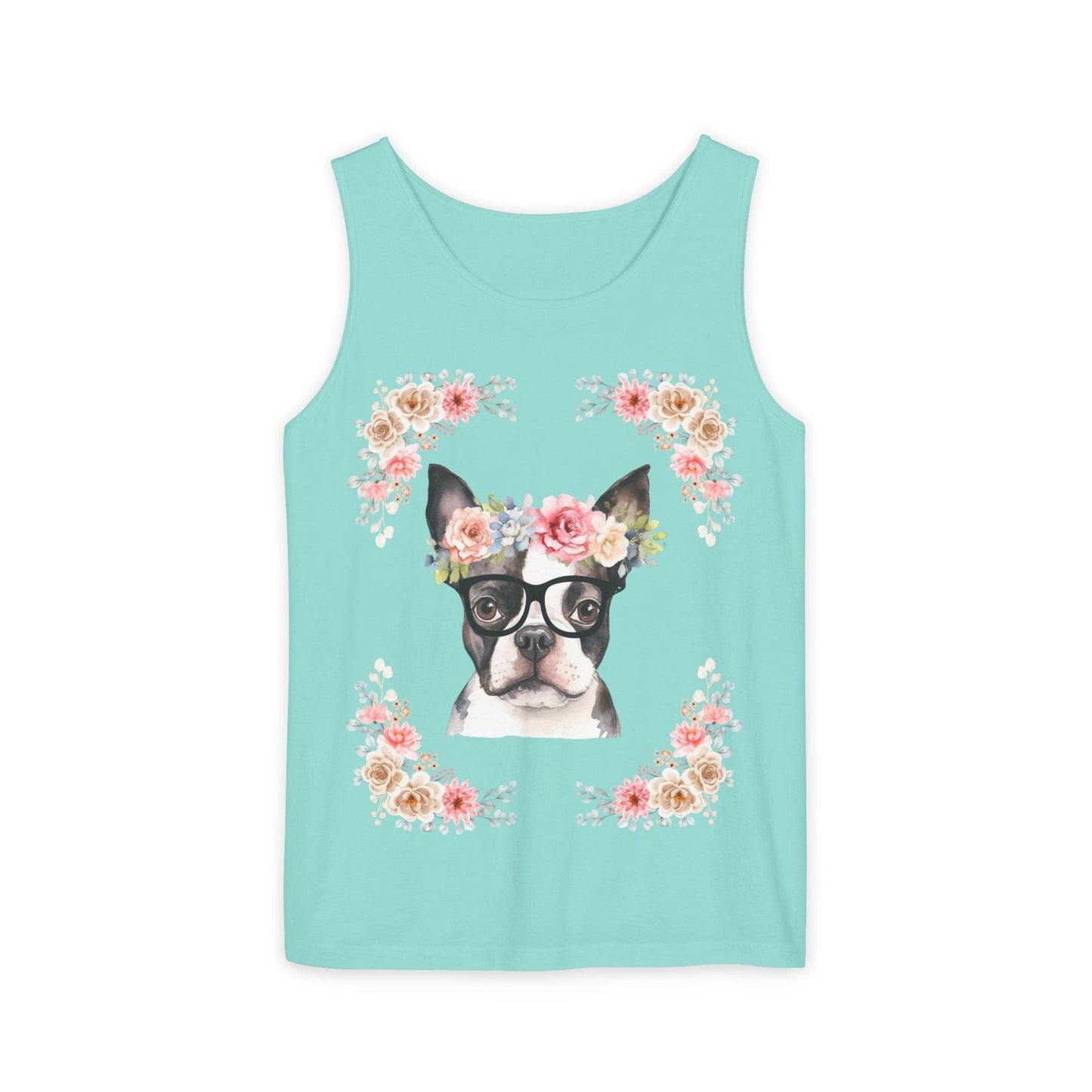Geeky Goddess French Bullldog Unisex Tank Top