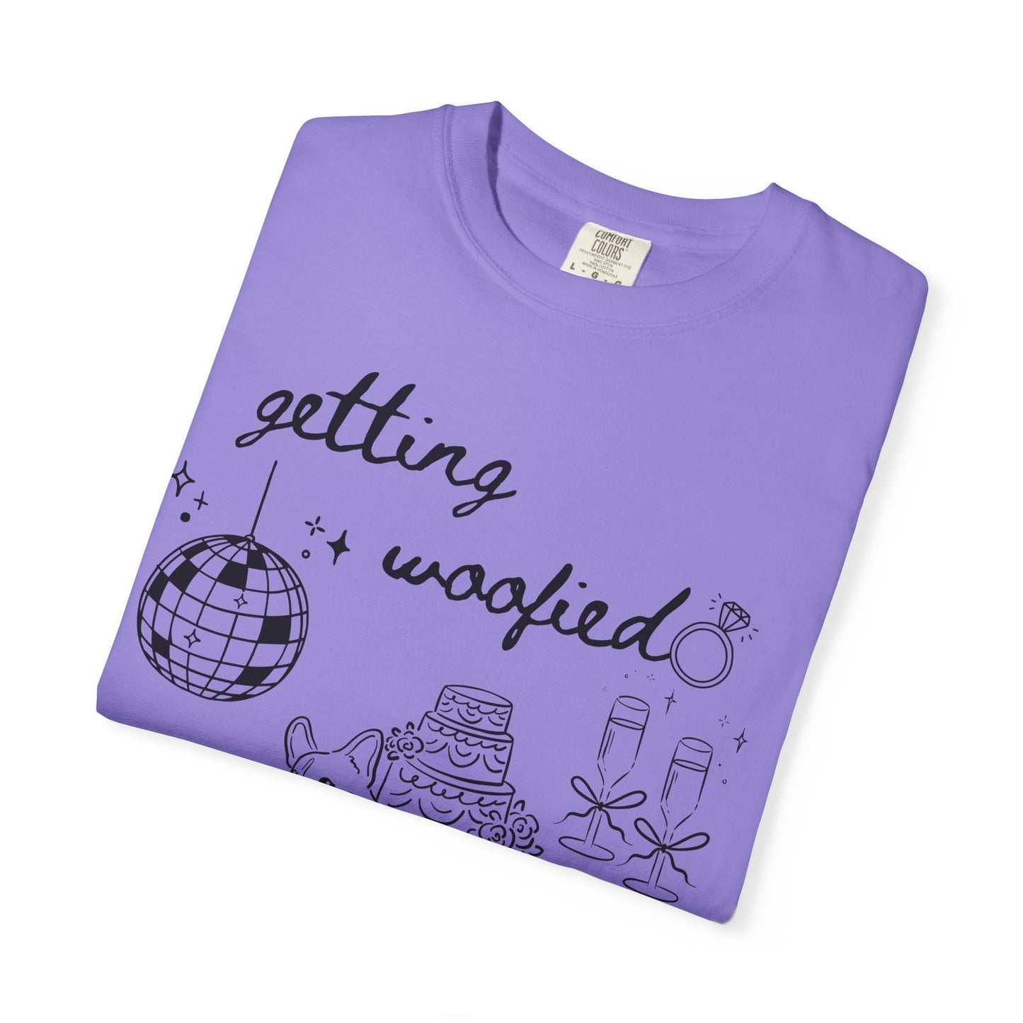 Getting Woofied Bachelorette Shirt Dog Bachelorette Shirt Dog Themed Bach Party Shirts Dog Lovers Wedding Shirts Dog Bridal Party Tees