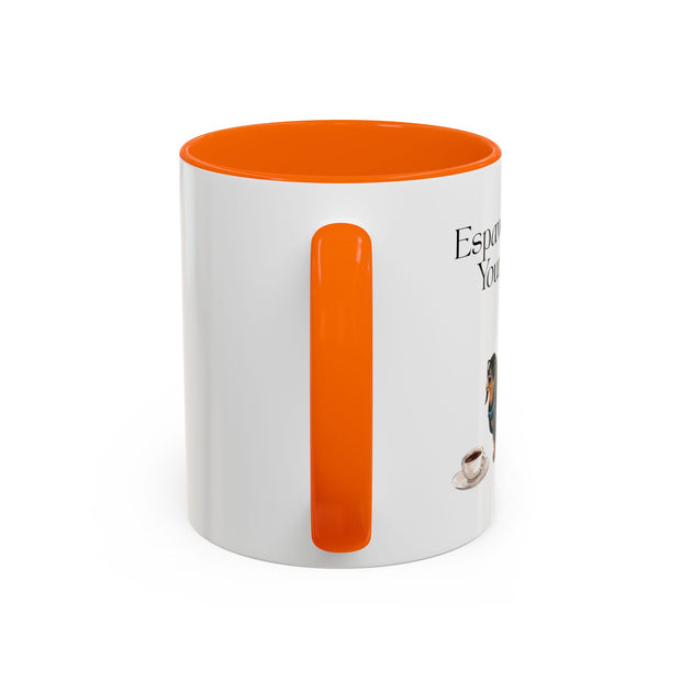 'Espawresso Yourself' Dachshund Accent Coffee Mug