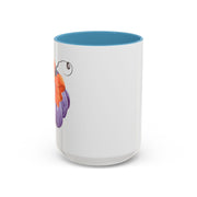 Purple Pumpkin Wrapped In A Bow Accent Coffee Mug