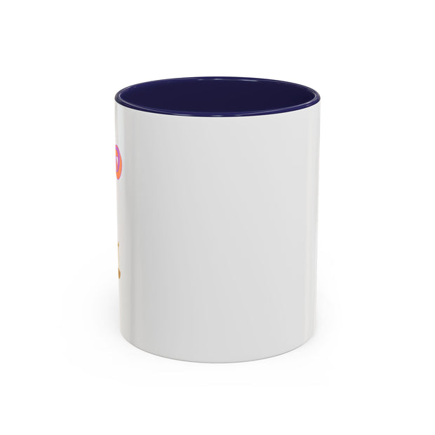'Libra' Zodiac Accent Coffee Mug