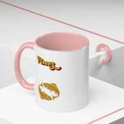 'Pisces' Zodiac Accent Coffee Mug