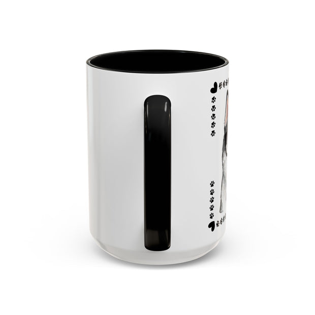 Geeky Good Siberian Husky Accent Coffee Mug