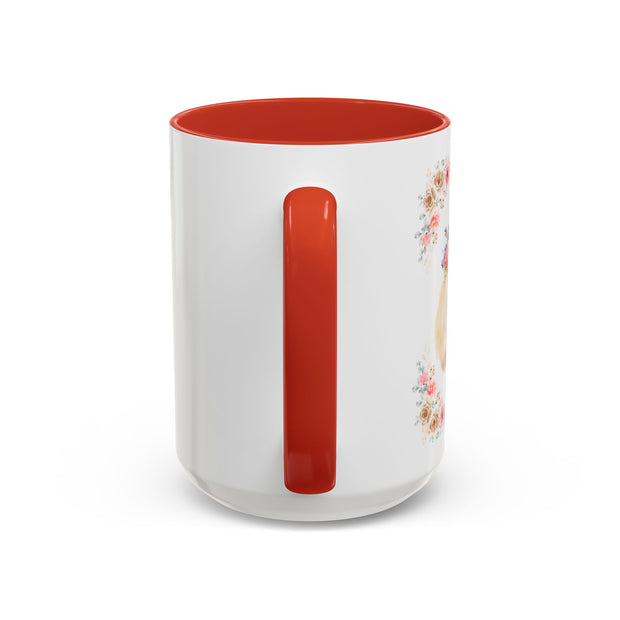 Geeky Goddess French Poodle Accent Coffee Mug