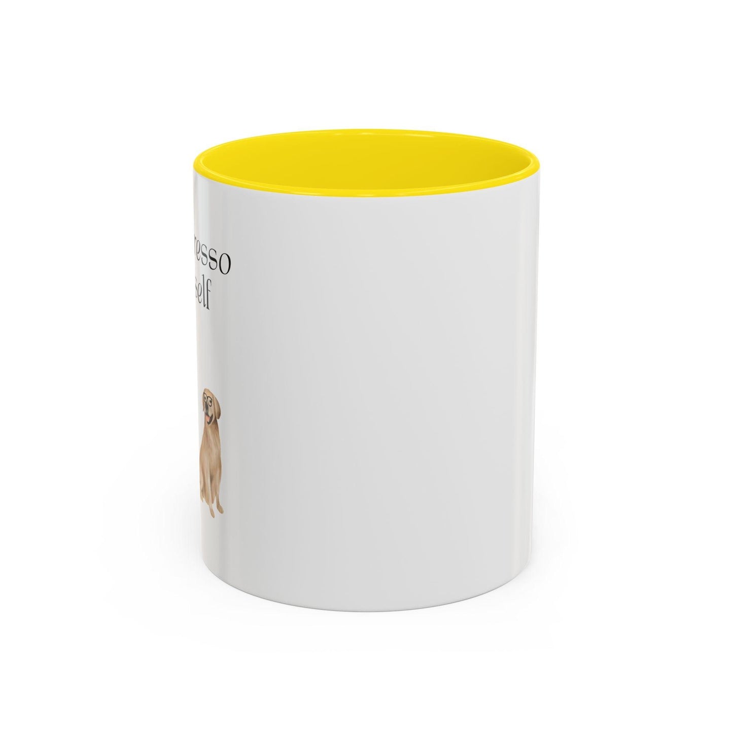 'Espawresso Yourself' Golden Retriever Accent Coffee Mug