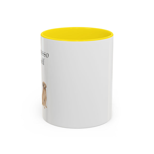 'Espawresso Yourself' Golden Retriever Accent Coffee Mug