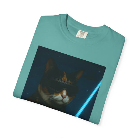 Star Paws Tricolored Cat Unisex T-Shirt