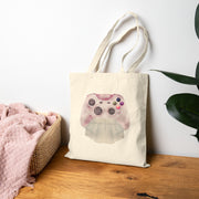 Gamer Bride Cotton Canvas Tote Bag
