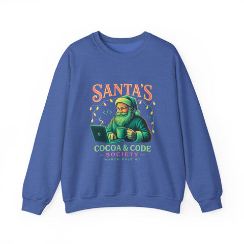 Santa's Cocoa & Code Society Crewneck Sweatshirt, Unisex Holiday Sweatshirt, Christmas Gift Sweatshirt, Cozy Winter Apparel, Festive [...]