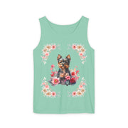 Geeky Goddess Yorkie Unisex Tank Top