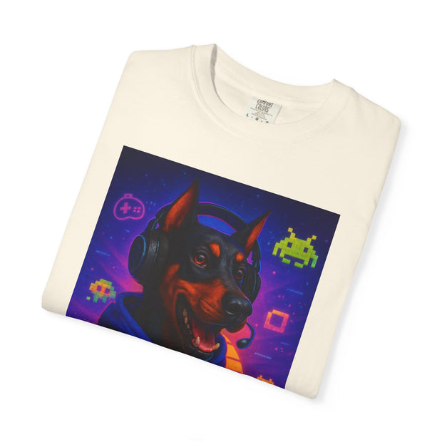 Game On Doberman Unisex T-Shirt