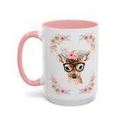 Geeky Goddess Deer Accent Coffee Mug