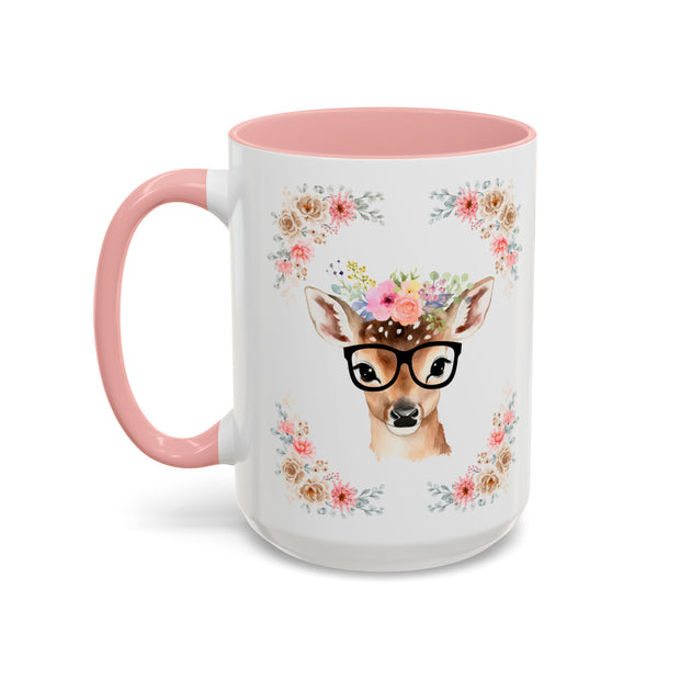 Geeky Goddess Deer Accent Coffee Mug
