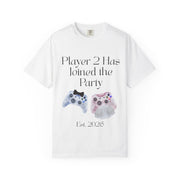 'Player 2 Has Joined The Party' 'Est. 2026' Unisex T-shirt