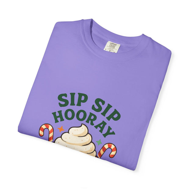 'Sip Sip Hooray' Holiday Unisex T-shirt