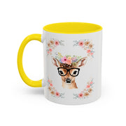 Geeky Goddess Deer Accent Coffee Mug