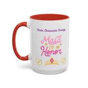 'Main Character Energy: Maid of Honor' Accent Coffee Mug