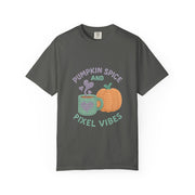 Pumpkin Spice Unisex T-shirt, Cozy Fall Apparel, Perfect for Autumn Festivals, Casual Everyday Wear, Halloween and Thanksgiving