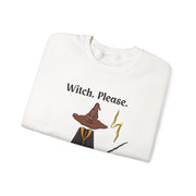'Witch, Please. Too Much Magical To Handle' Wizard Unisex Crewneck Sweatshirt
