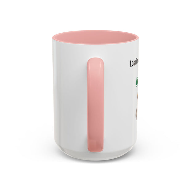 'Loading...Caffeine Boost' Accent Coffee Mug