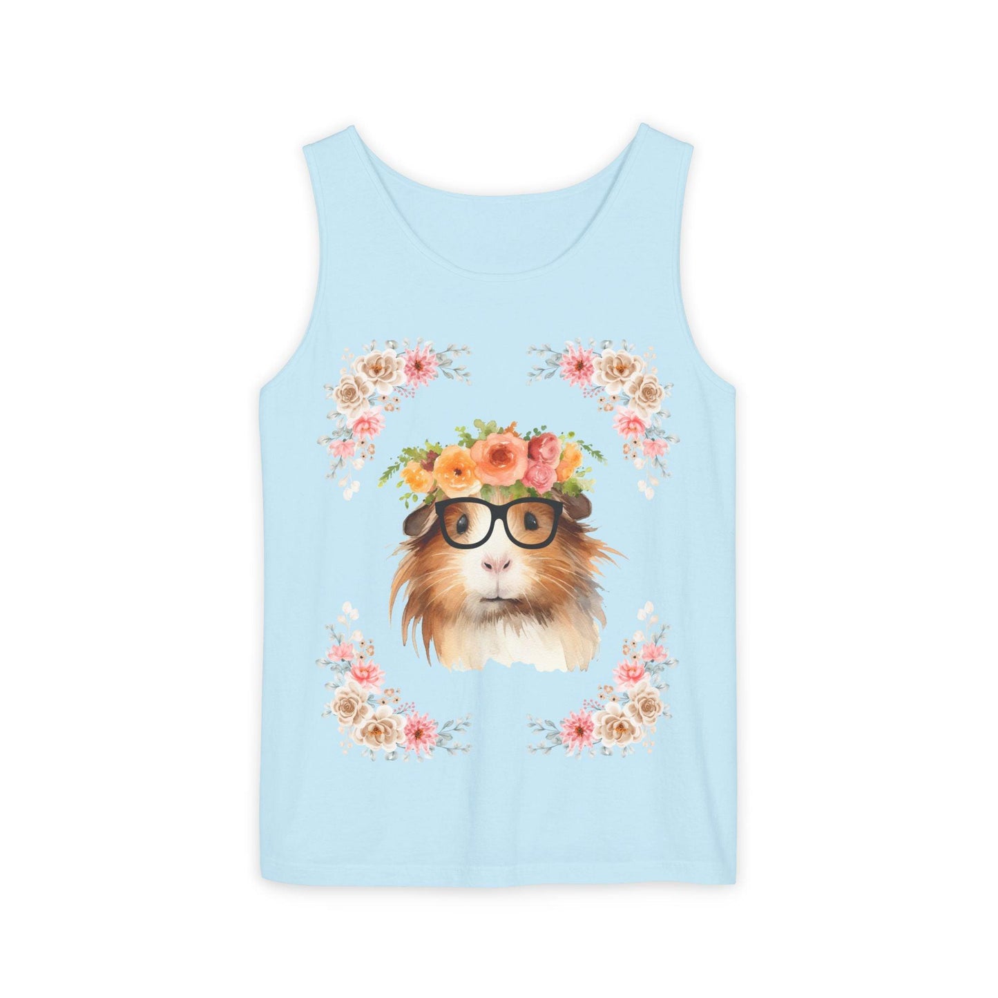 Geeky Goddess Guinea Pig Unisex Tank Top