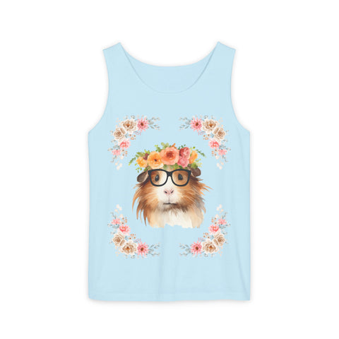 Geeky Goddess Guinea Pig Unisex Tank Top