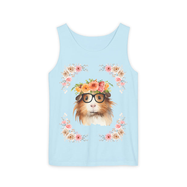 Geeky Goddess Guinea Pig Unisex Tank Top