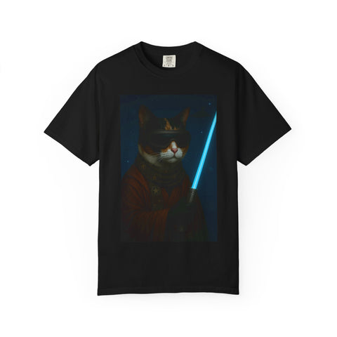 Star Paws Tricolored Cat Unisex T-Shirt