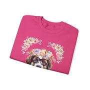 Geeky Goddess Saint Bernard Unisex Crewneck Sweatshirt