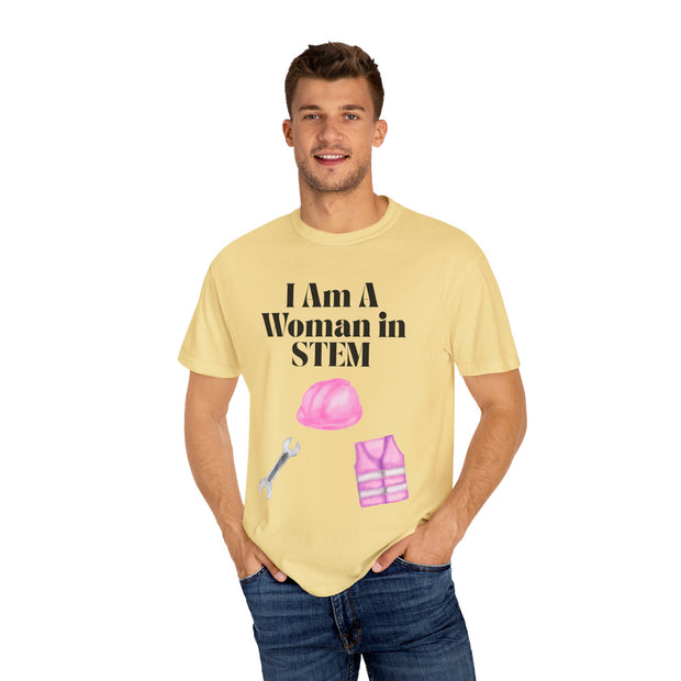 'I Am A Woman in STEM' Engineer Unisex T-Shirt