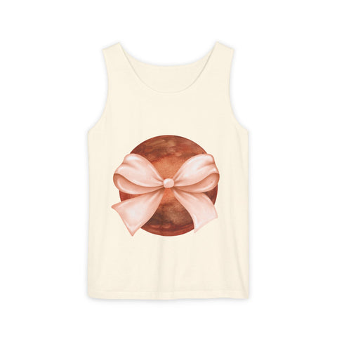 Mars Wrapped In Bow Unisex Tank Top