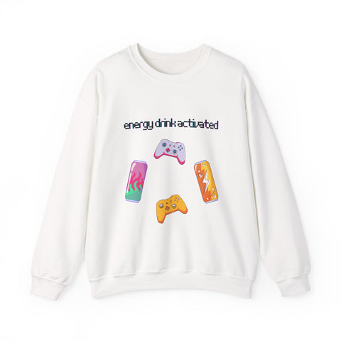 'Energy Drink Activated' Unisex Crewneck Sweatshirt