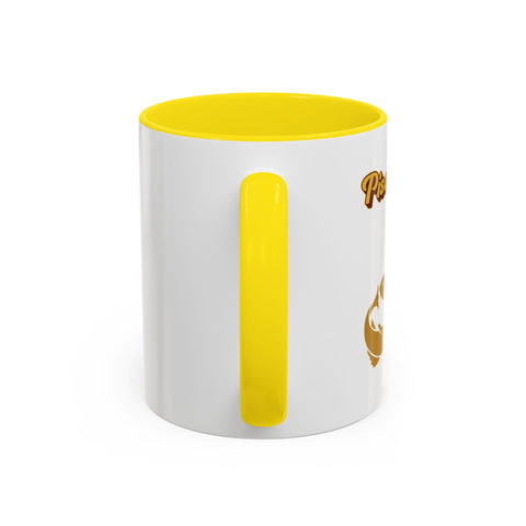 'Pisces' Zodiac Accent Coffee Mug