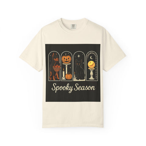 Spooky Season Unisex Garment-Dyed T-shirt