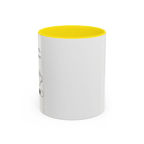 'Now Loading...Spooky Vibes' Accent Coffee Mug