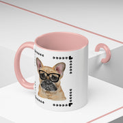 Geeky Good Pug Accent Coffee Mug