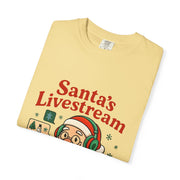 'Santa Livestream: Join the Fun! ' T-Shirt