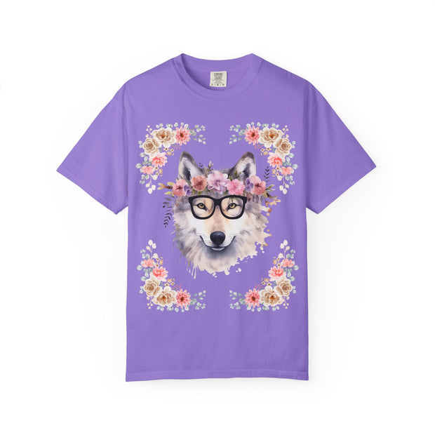 Geeky Goddess Wolf Unisex T-Shirt