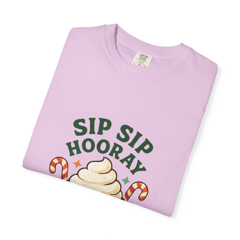 'Sip Sip Hooray' Holiday Unisex T-shirt