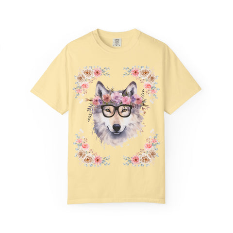 Geeky Goddess Wolf Unisex T-Shirt
