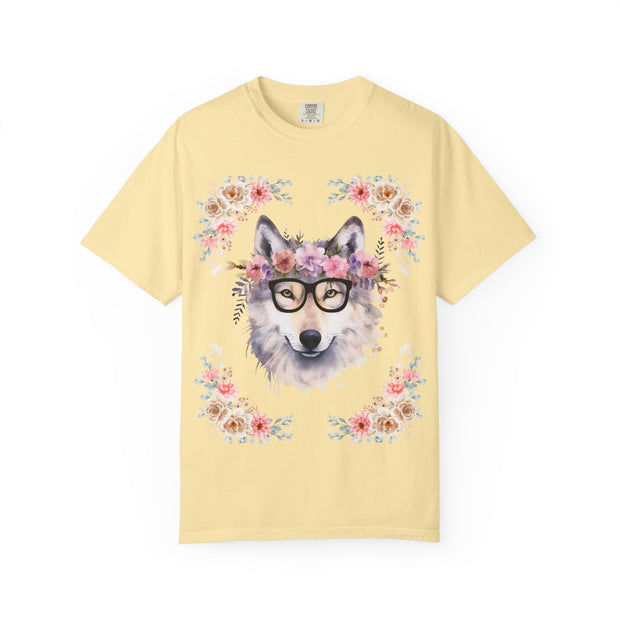 Geeky Goddess Wolf Unisex T-Shirt