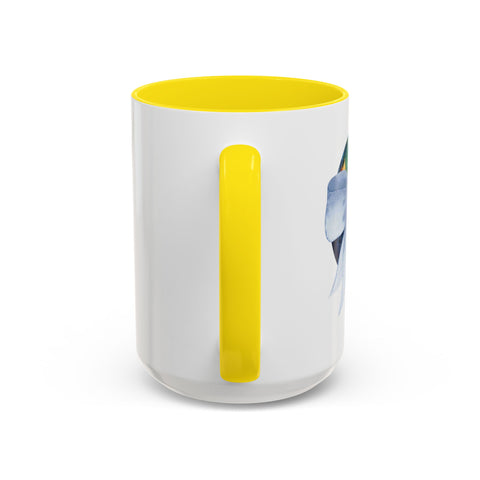 Earth Wrapped In A Bow Accent Coffee Mug