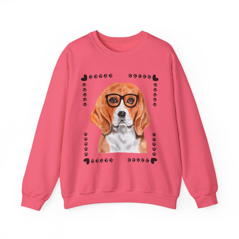 Geeky Good Beagle Unisex Crewneck Sweatshirt