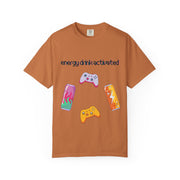 'Energy Drink Activated' Gamer Unisex T-Shirt