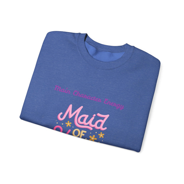'Main Character Energy: Maid of Honor' Unisex Crewneck Sweatshirt