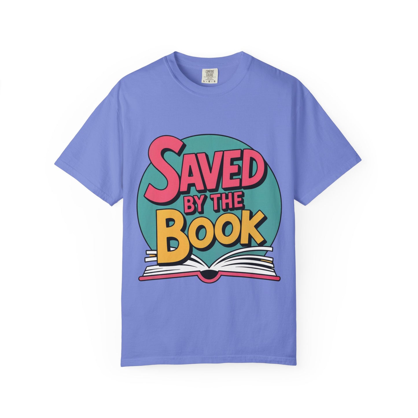 Saved by the Book T-Shirt, Book Lover Graphic Tee, BookTok Reader Shirt, Cute Reading T-Shirt, Library Lover Gift for Women