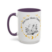 'Just One More Chapter' Accent Coffee Mug